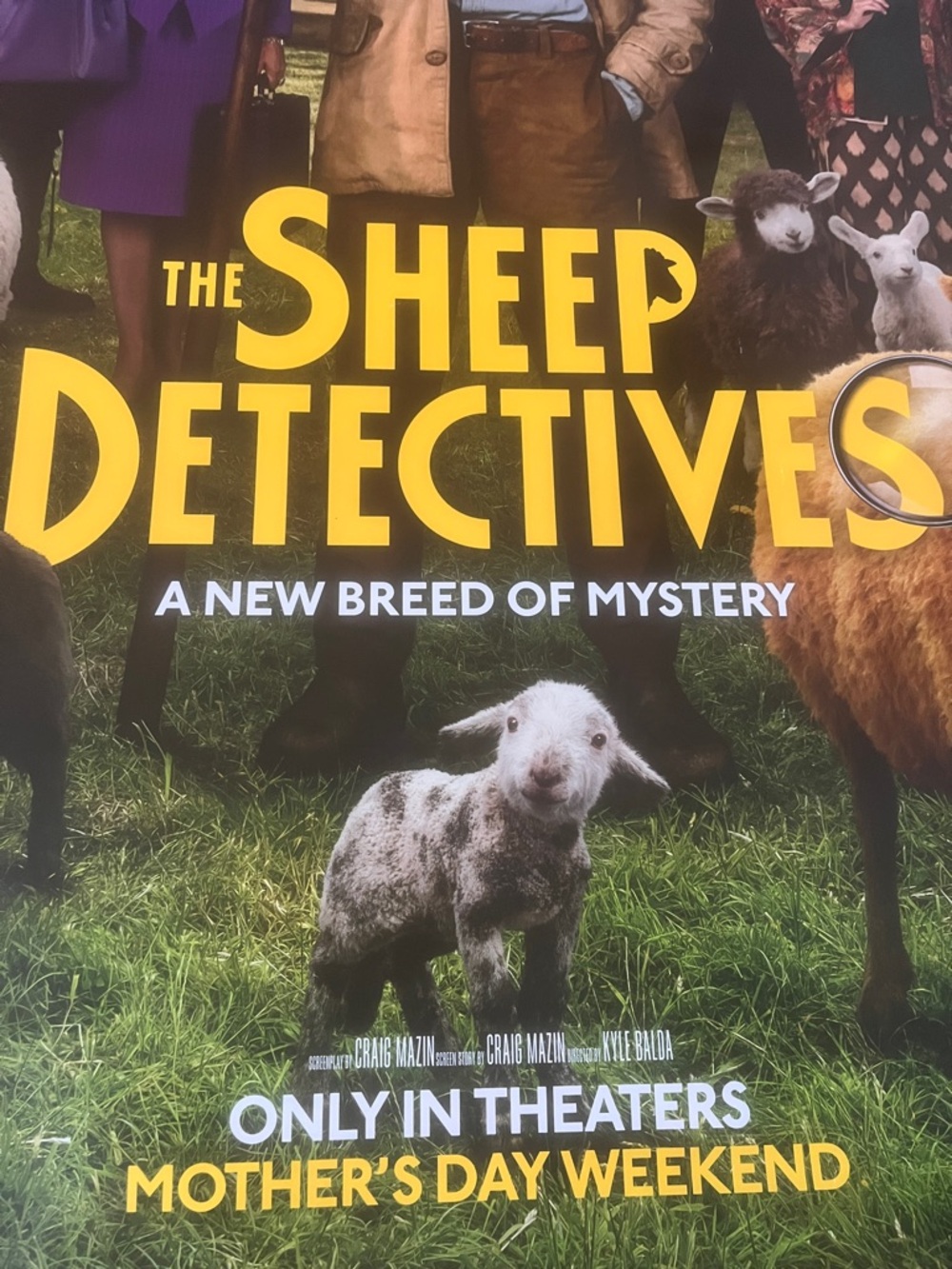 The Sheep Detectives 27x40 Movie Poster Hugh Jackman 2026 - Picture 10 of 10